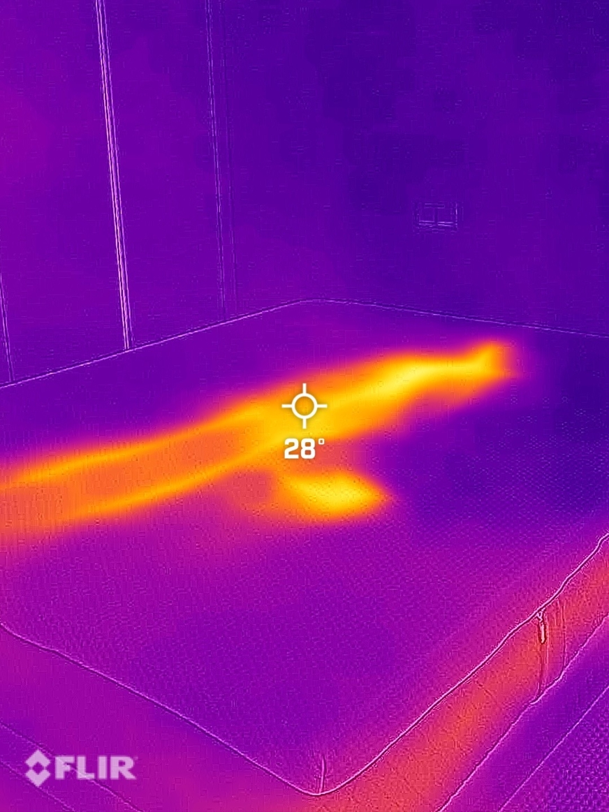 Emma Hybrid temperatura depois de acordar